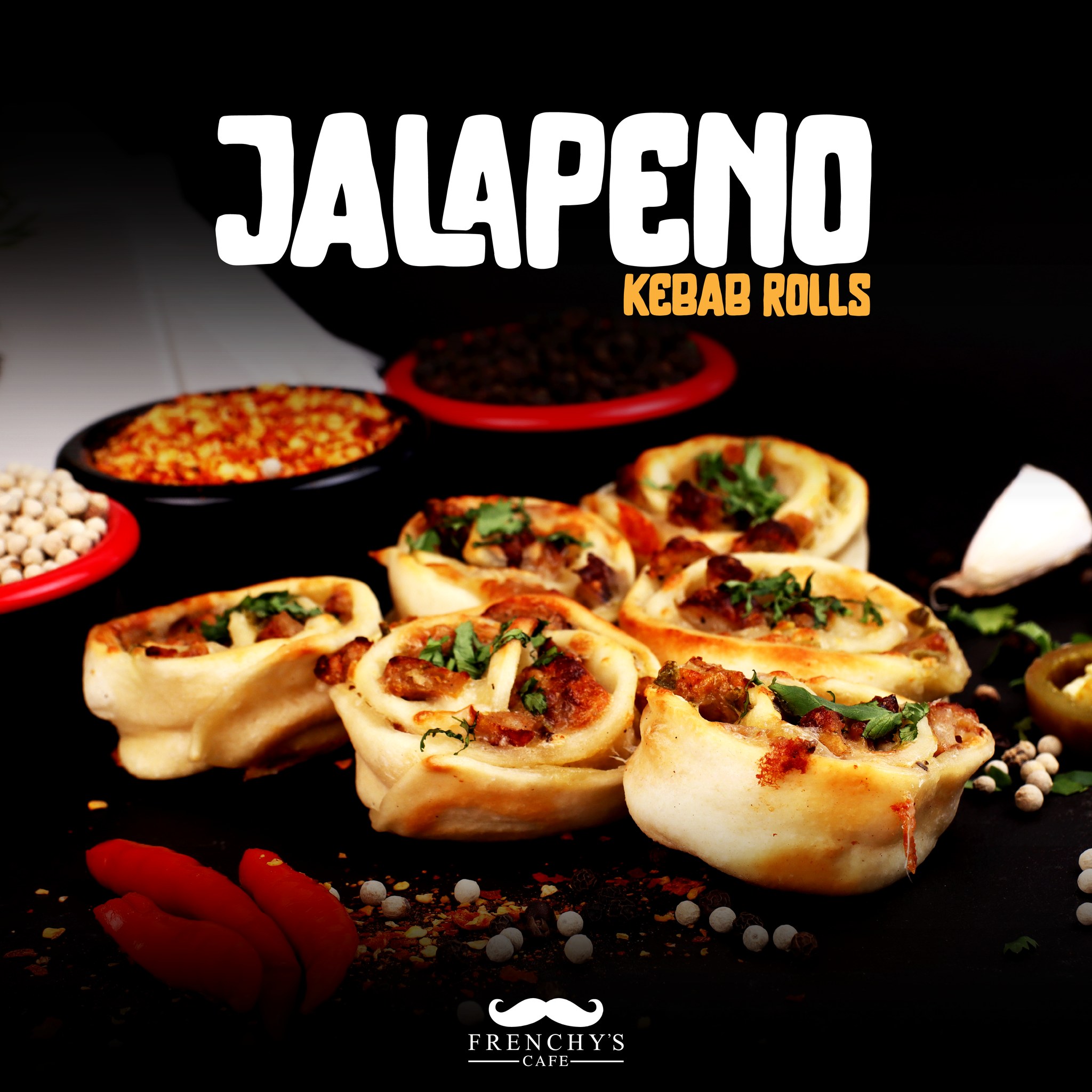 Jalapeno Kebab Rolls