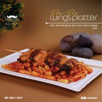 Peri Peri Wings Platter